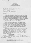 Letter to Tamela