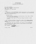 Letter and Attachments by Lloyd C. Clark