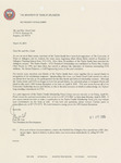 Letter to Lloyd and Jean by Gary M. Cole