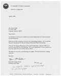Letter to Lloyd by Karin McCallum