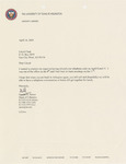 Letter to Lloyd by Gerald D. Saxon