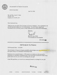 Letter to Lloyd and Jean by Gary M. Cole