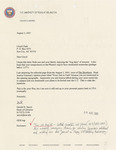 Letter to Lloyd by Gerald D. Saxon