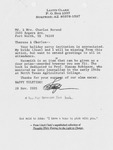 Letter to Theresa and Charles by Lloyd C. Clark