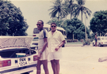 An unidentified African American man and woman