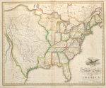Map of the United States with the Contiguous British & Spanish Possessions by John Melish