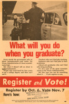 Anti-Nixon flyer by McGovern for President committee