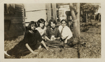 Ana Maria Rosales, Carlos Rosales with two unidentified Mexican Americans