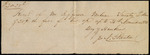 Note of payment from Jefferson Melom to R. G. Benton