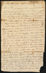 Letter from Charles Jones to Collin McKinney asking for information about Texas lands and a suitable place to settle down in