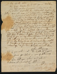 Letter from Collin McKinney to George Breenle