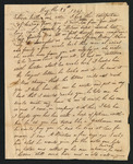 Letter from John [Nd] Sally to Collin Mckinney interceding on behalf of Houston as to money owed