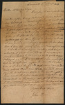 Letter from C. B. W. Allen to Collin McKinney