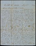 Letter from James and Mary Anne N. Browning to Collin McKinney