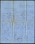 Letter from C. D. McKinney to Collin McKinney