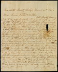 Letter from James L. Browning to Collin Mckinney informing him about the death of James David