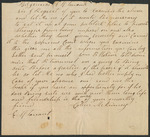 Letter from Collin McKinney to E. H. Tarrant asking for his advise