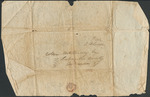 Envelope of letter addressed to Collin McKinney.