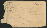 Envelope of letter