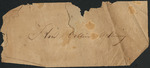 Envelope of letter addressed to Collin McKinney.