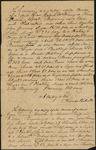 A letter from Thomas Welch containing a Deed