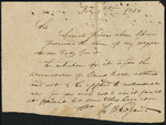 Letter to Collin McKinney about the loan of a wagon