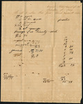 Note containing a list