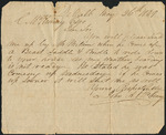 A letter asking for a loan