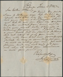 A letter to Collin McKinney showing interest in his property