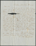 Letter from John W. Scott to Collin McKinney about a piece of land