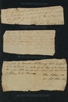 A collection of notes containing tax receipts