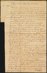 A letter to Jefferson Milam stating how Cholera wiped out a family