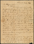 Letter from William Milam to Jefferson Milam