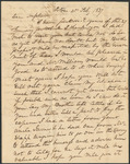 A letter from William Milam to Jefferson Milam on the sale of Cattle