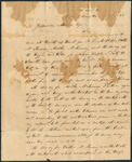 Letter from John P. Burden to Jefferson Milam