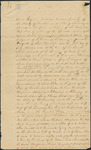 A letter granting James Milam power of attorney over Benjamin R. Milam's estate