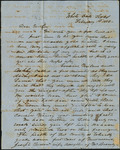 Letter to Eliza Milam from Joseph and Laura Milam informing her they're in good health