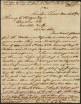 Letter from G. R. Freeman to Kenny C. Hodges about land for the Railway