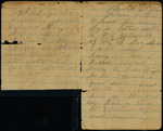 Letter from Laura Milam to Eliza Milam about the death of a relative