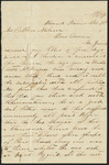 Letter from Collin Milam to L. H. Gaines about the survey and division of land