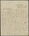 Letter from R. A. Milam to Betty Jefferson Milam saying he would write their mother more often and he's also been down with a fever