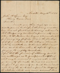 Letter from John H. Lynn to H. C. Hodges regarding the estate of Benjamin R. Milam