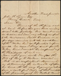 Letter from John H. Lynn to H. C. Hodges regarding the estate of Benjamin R. Milam