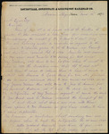 Letter from John H. Lynn to H. C. Hodges regarding the estate of Benjamin R. Milam