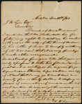 Letter from G. R. Freeman to John Lynne on the forfeiture of rights