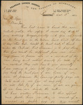 Letter from H. C. Hodges to John Lynne on client fees regarding the Benjamin Milam estate case