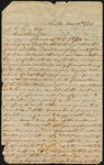 Letter from G. R. Freeman to John Lynne on the estate of Benjamin Milam