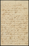 Letter from G. R. Freeman to H. C. Hodgson the estate of Benjamin Milam