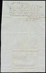 Letter from J. P. dumas to William Mathews regarding land surveyed