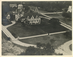 Aerial view of Amon G. Carter's Shady Oak Farm